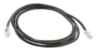 CABLE, RJ45 PLUG, CAT5E, 7FT, BLACK 73-7771-7