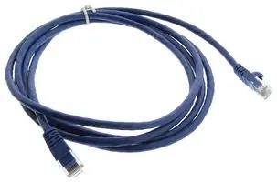 CABLE, RJ45 PLUG, CAT5E, 7FT, BLUE 73-7792-7
