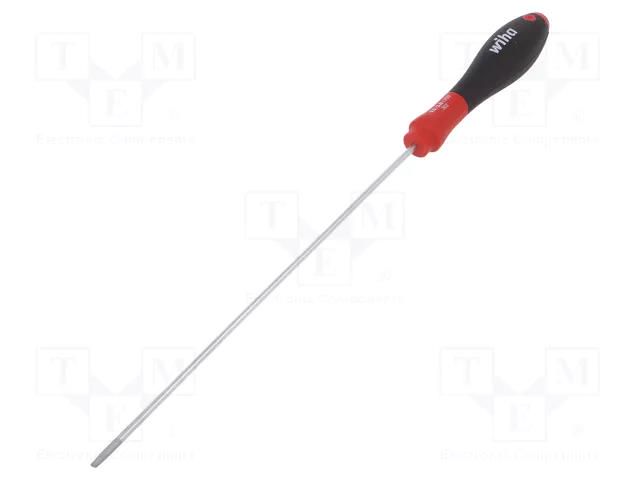 Screwdriver; slot; 3x0.5mm; SoftFinish®; Blade length: 200mm WIHA WIHA.00690