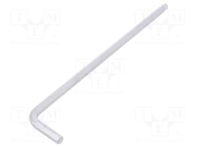 Wrench; hex key,spherical; HEX 6mm; Overall len: 184mm WIHA WIHA.01402