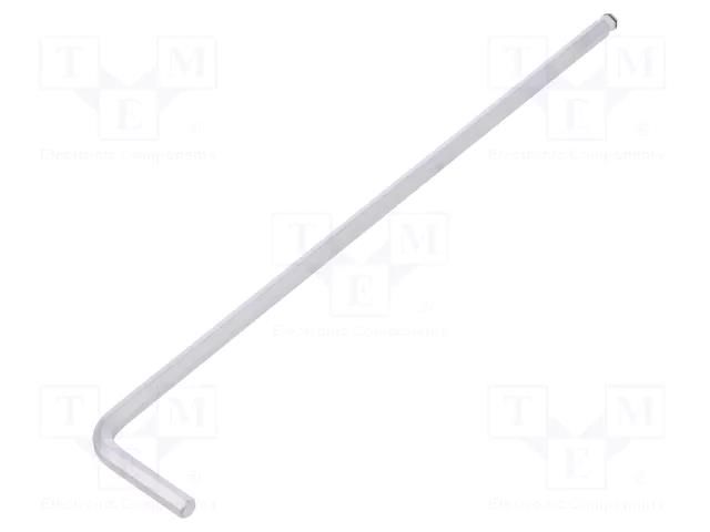Wrench; hex key,spherical; HEX 3mm; Overall len: 128mm WIHA WIHA.20549