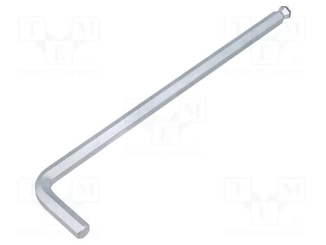 Wrench; hex key,spherical; HEX 8mm; Overall len: 206mm WIHA WIHA.20552
