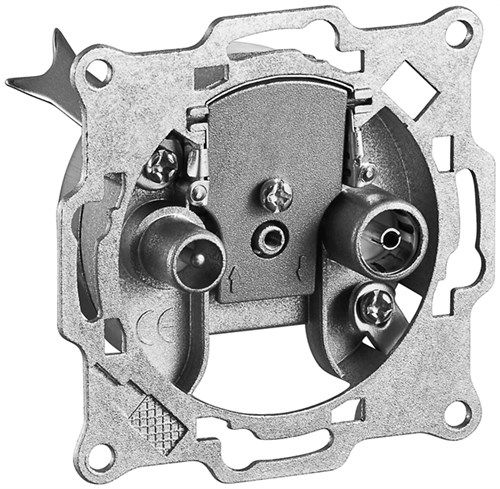 2-Hole Aerial Through Socket - 8 dB transmission loss 67043