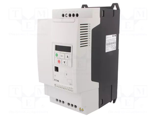 Vector inverter; 7.5kW; 3x400VAC; 3x380÷480VAC; 0÷10V; IN: 4; 18A EATON ELECTRIC DC1-34018FB-A20CE1
