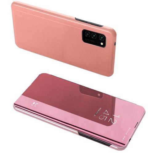 Clear View Case cover for Samsung Galaxy A72 4G pink, Hurtel 5907769324550 5907769324550