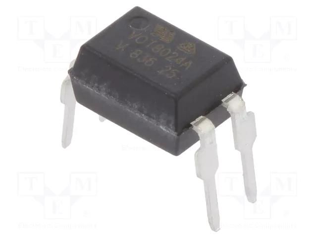 Optotriac; 5.3kV; triac,zero voltage crossing driver; DIP4; Ch: 1 VISHAY VOT8024AD