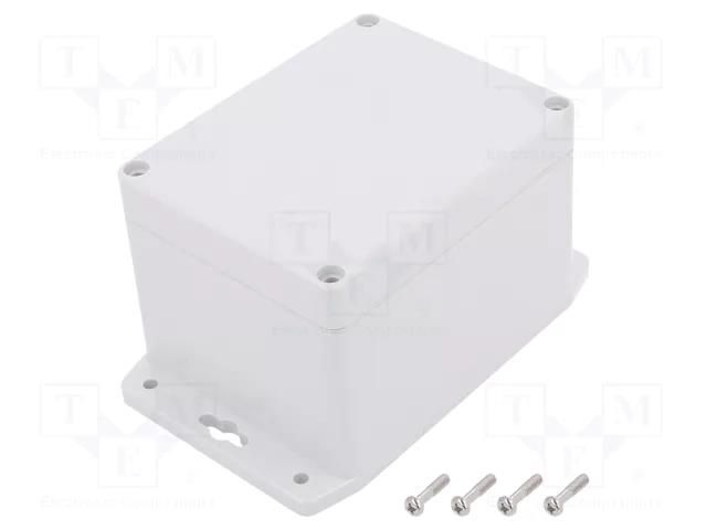 Enclosure: multipurpose; X: 90mm; Y: 115mm; Z: 80mm; polycarbonate GAINTA G221MF-IP67
