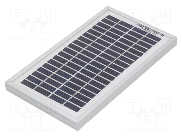 Photovoltaic cell; polycrystalline silicon; 251x140x17mm; 3W CELLEVIA POWER CL-SM3P