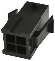 CONNECTOR HOUSING, PLUG, 4POS 43020-0400