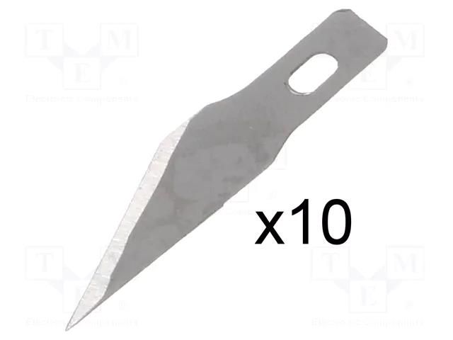 Scalpel; 10pcs. NEWBRAND NB-SCALPEL01-P