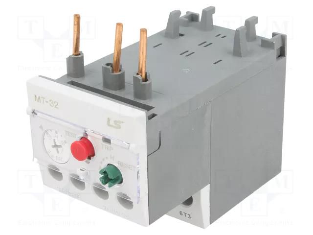 Thermal relay; Series: METASOL; Auxiliary contacts: NO + NC; IP20 LS ELECTRIC MT-32-28-40A