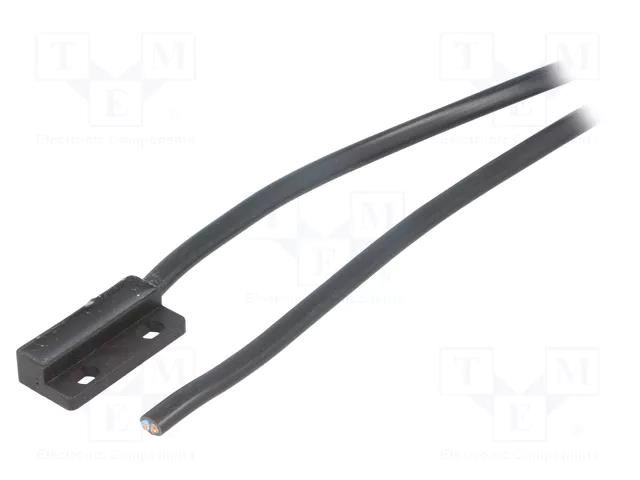 Reed switch; Pswitch: 10W; 32x15x6.8mm; Connection: lead 5m; 0.5A CELDUC PLA13750