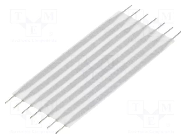 Connector: jumper cable; Tape ph: 2.54mm; L: 38.1mm; straight TE Connectivity FSN21.5A-07