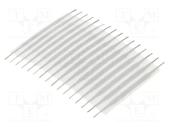 Connector: jumper cable; Tape ph: 2.54mm; L: 25.4mm; straight TE Connectivity FSN21A-16