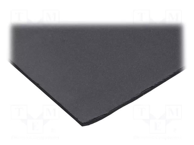 Damping mat; polyetylene; 600x500x10mm; self-adhesive SILENT COAT SC-NI10-1.8