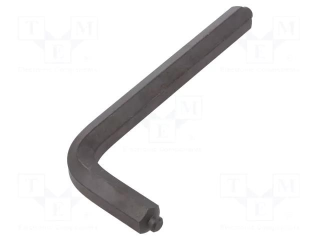 Wrench; hex keys with pilot; HEX 14mm; Overall len: 154mm; steel BOSSARD B14/BN1171