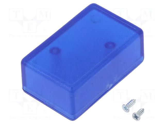 Enclosure: multipurpose; X: 28mm; Y: 45mm; Z: 18mm; ABS MASZCZYK KM-3-TR/BL