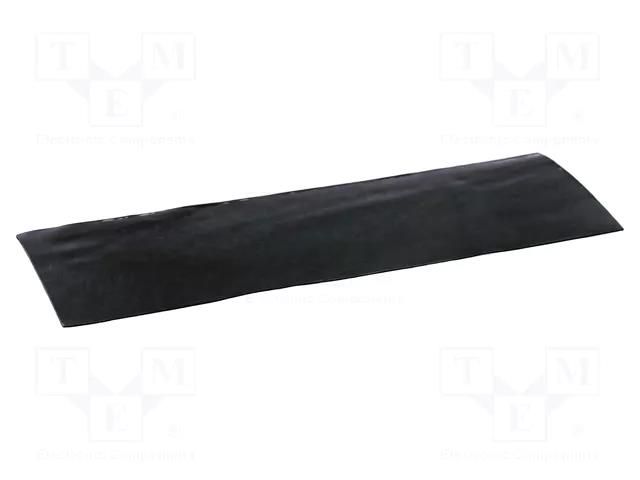 Electrically conductive rubber; black; W: 50mm; L: 150mm AG TERMOPASTY CONDRUB-50-150