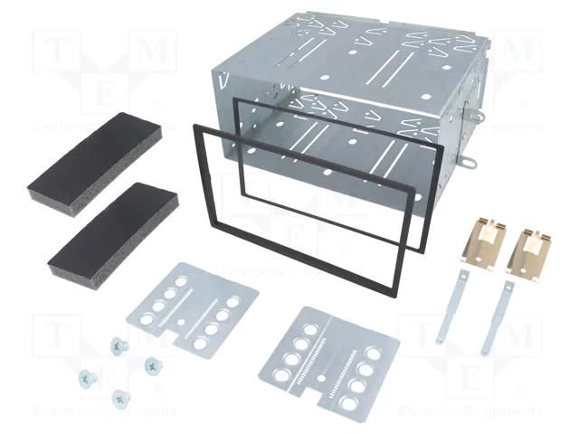 Radio frame; Nissan; 2 DIN; black COMPOTECH RAM-40.472