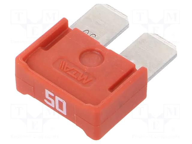 Fuse: fuse; 50A; 32VDC; automotive; 16.2mm MTA MAXICOMPACT-50A