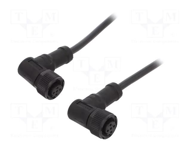 Cable: for sensors/automation; PIN: 5; with plastic nut; plug; 60V AMPHENOL LTW MSBP05FRSBPFRSB001