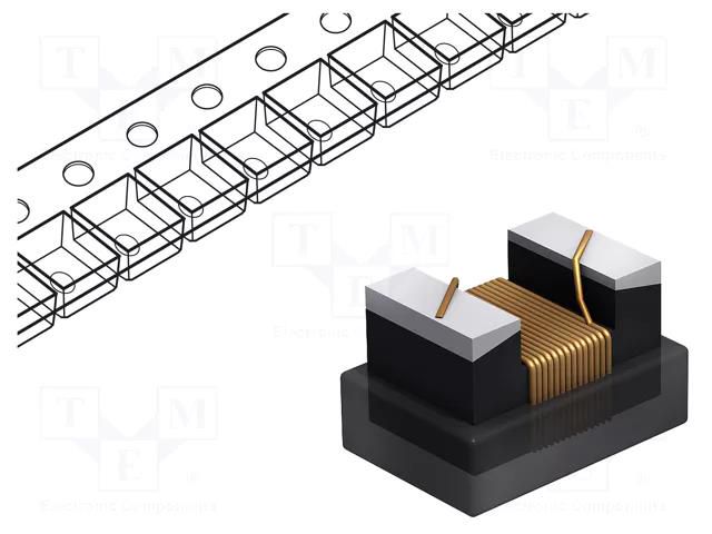 Inductor: wire; SMD; 0402; 47nH; 150mA; 830mΩ; Q: 25; -40÷150°C; ±5% FASTRON 0402AS-047J-08