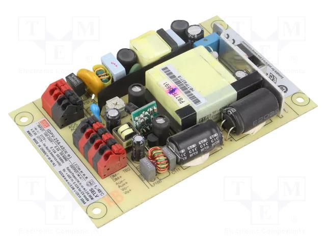 Power supply: switching; LED; 24.96W; 48VDC; 0.52A; 90÷295VAC; 83% MEAN WELL IDPV-25A-48
