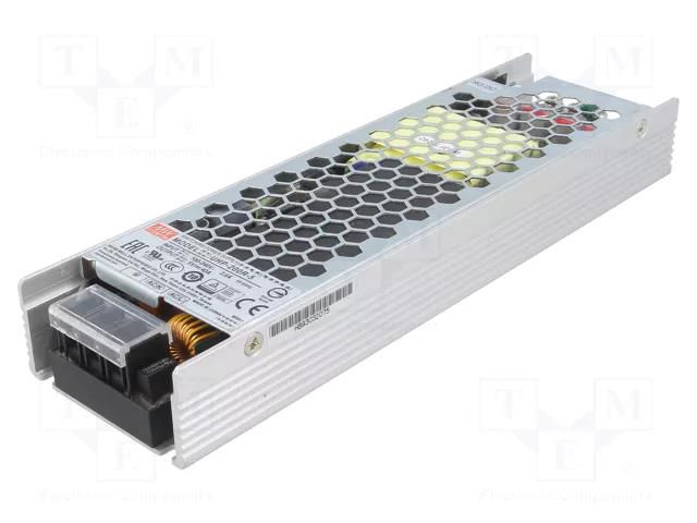 Power supply: switching; for building in,modular; 200W; 5VDC; 40A MEAN WELL UHP-200R-5