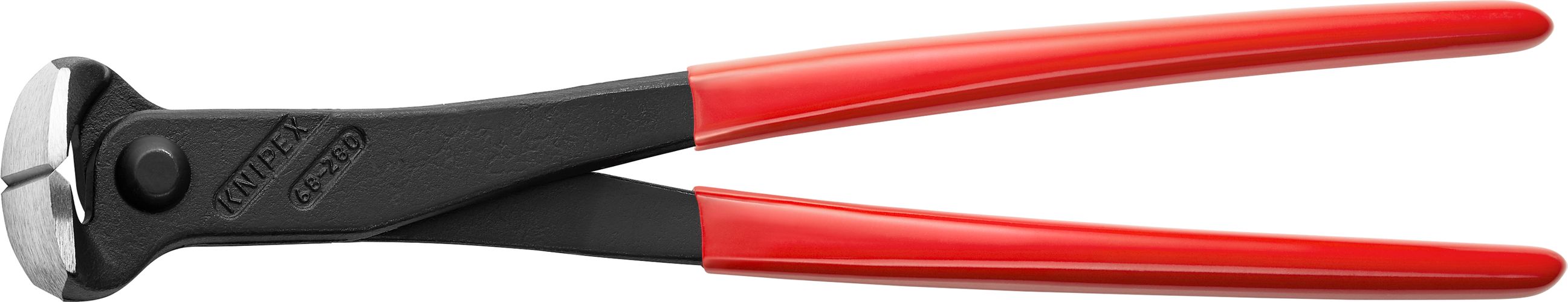 KNIPEX 68 01 280 End Cutting Nipper with plastic coating black atramentized 280 mm 68 01 280 4003773077664