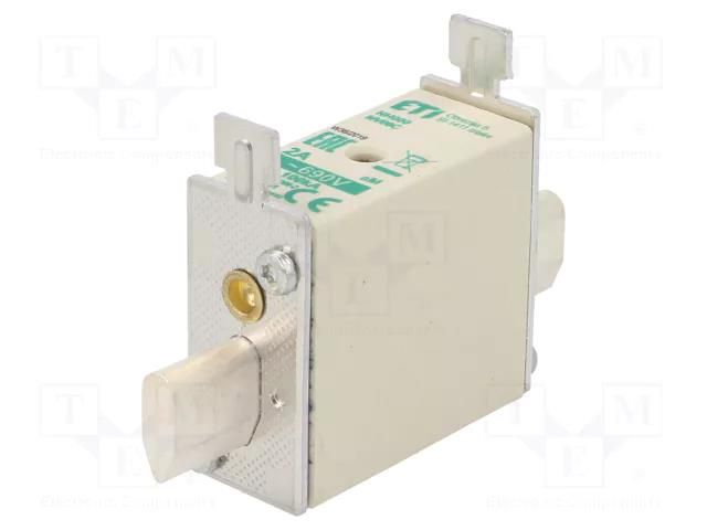 Fuse: fuse; 2A; 690VAC; aM; ceramic,industrial; NH00C; WT-NH ETI POLAM 004181401