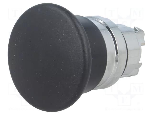 Switch: push-button; 22mm; Stabl.pos: 1; black; none; IP66; mushroom SCHNEIDER ELECTRIC ZB4BC2