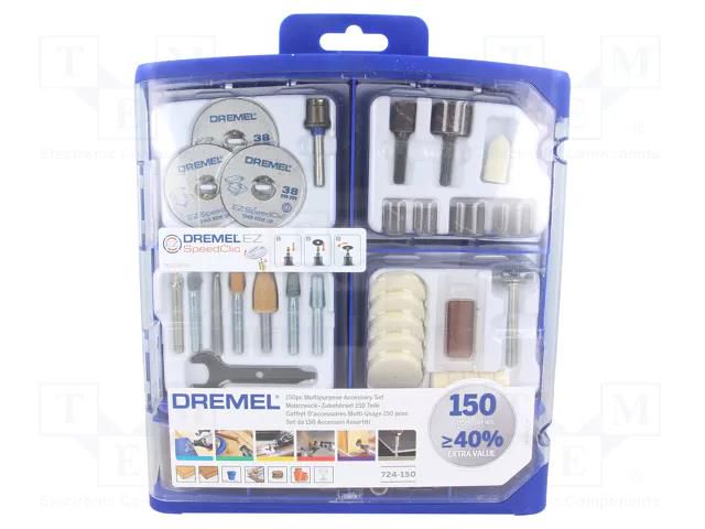 Accessories set; 150pcs. DREMEL DREMEL-724