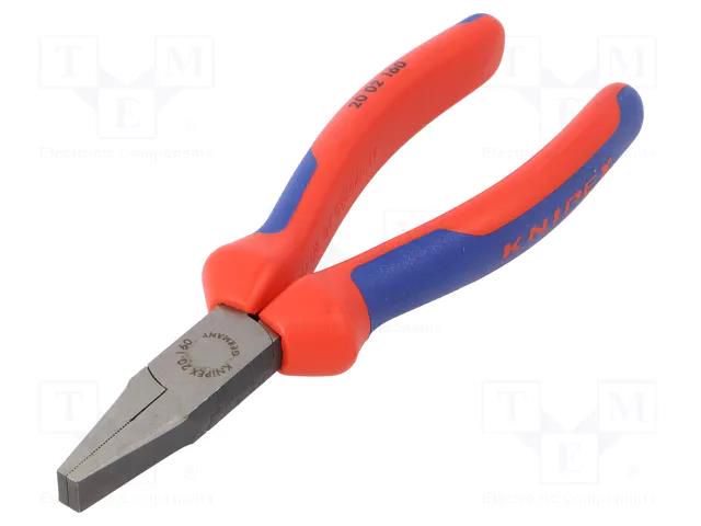 Pliers; flat; 160mm KNIPEX KNP.2002160