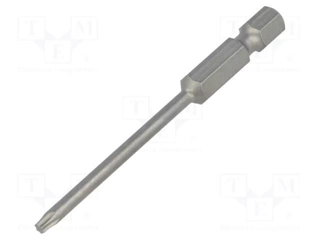 Screwdriver bit; Torx®; TX09; Overall len: 70mm; PROFESSIONAL WIHA WIHA.33712