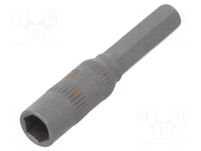 Screwdriver bit; 6-angles socket; Socket size: 4mm; HEX 4mm WIHA WIHA.40658