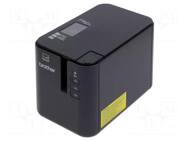 Label printer; Interface: USB 2.0,USB 3.0,WiFi; 60mm/s BROTHER BR-PTP900W
