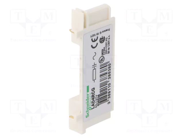 Surge arrester; RC element; side; -25÷55°C; 50÷127VAC; TeSys D SCHNEIDER ELECTRIC LAD4RCG