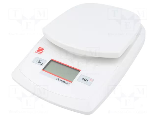 Scales; electronic,precision; Scale max.load: 2.2kg; Display: LCD OHAUS OHS-CR2200