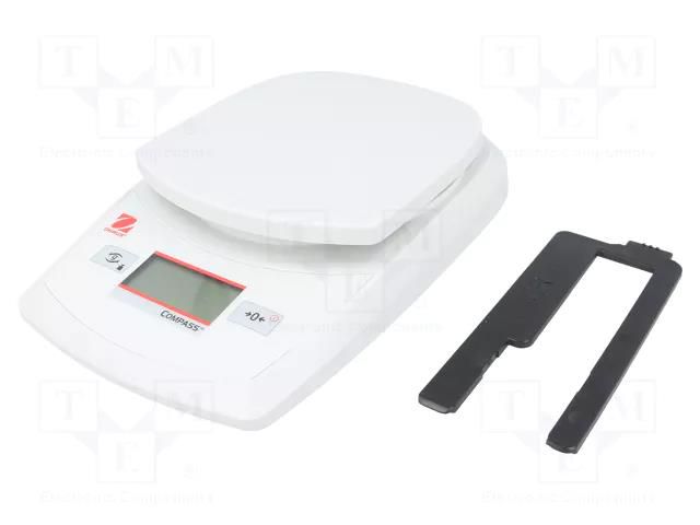 Scales; electronic,precision; Scale max.load: 620g; Display: LCD OHAUS OHS-CR621