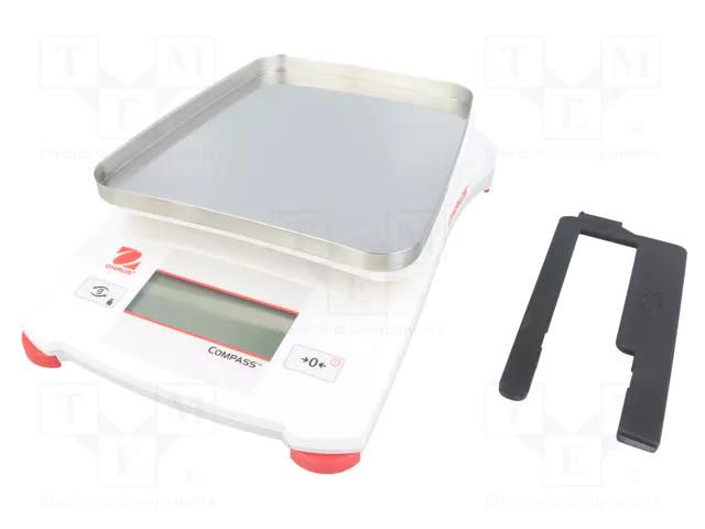 Scales; electronic,precision; Scale max.load: 1.2kg; Display: LCD OHAUS OHS-CX1201