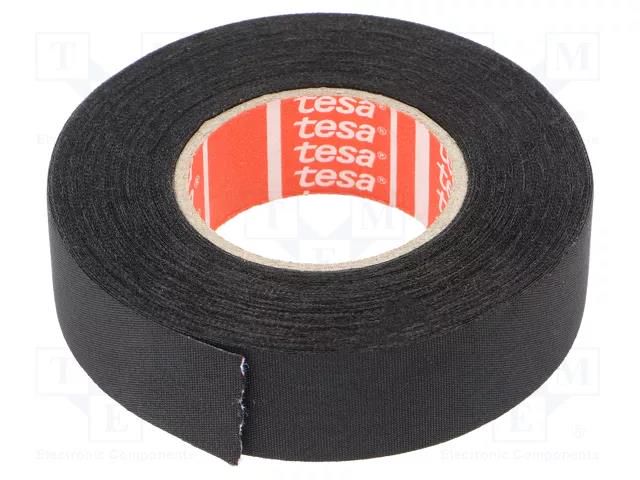 Tape: textile; W: 19mm; L: 15m; Thk: 0.26mm; Automotive; acrylic; 40% TESA TESA-51026-19/15