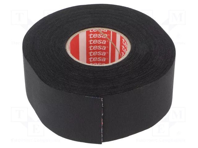 Tape: textile; W: 38mm; L: 25m; Thk: 0.26mm; Automotive; acrylic; 40% TESA TESA-51026-38/25