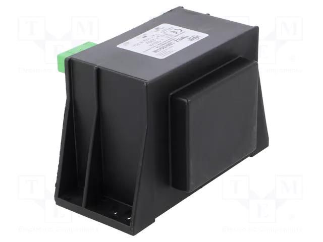 Transformer: encapsulated; 100VA; 230VAC; 12V; 8.75A; screw type INDEL TMBZ100/001M