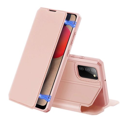 DUX DUCIS Skin X Bookcase type case for Samsung Galaxy A02s EU pink, Dux Ducis 6934913052488 6934913052488