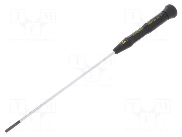 Screwdriver; slot; precision; SL 3; ESD; PRECISION C.K CK-T4880XES315