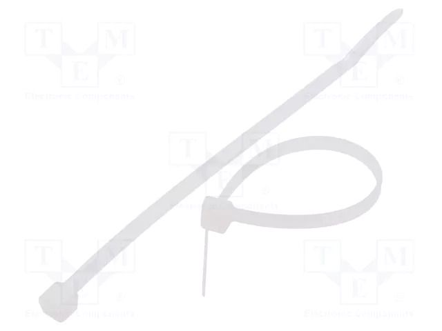 Cable tie; L: 800mm; W: 9mm; natural; polyamide; 778N; Ømax: 240mm FIX&FASTEN FIX-S-9.0X800/N