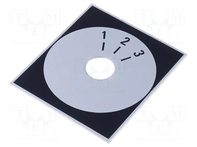 Scale; Range: 1 ÷ 3; 48x42mm; Øhole: 10mm; aluminium SUPERTRONIC 220.303