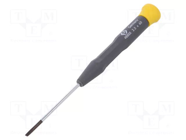Screwdriver; precision; slot; SL 2.5; PRECISION C.K CK-T4880X-256