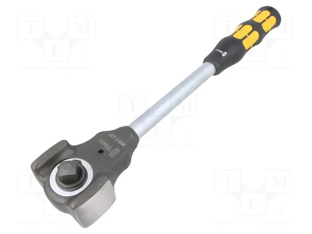 Rattle; 1/2"; Koloss; 341mm; Teeth: 60; Kit: soft case WERA WERA.05003692001