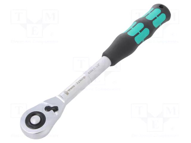 Rattle; Zyklop Hybrid; 281mm; Teeth: 72; 1/2" WERA WERA.05003780001